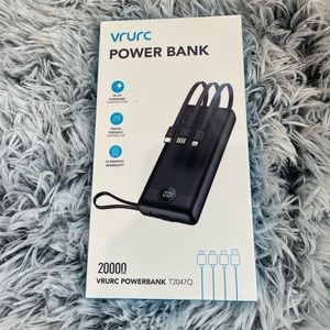 Vrurc post bank 20000 mAh new in box